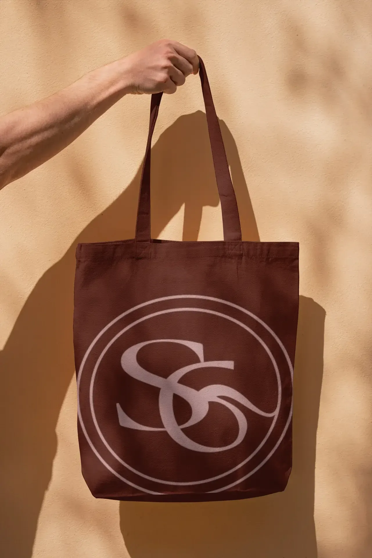 Siempre Golden bag mockup